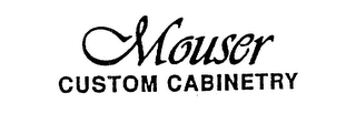 MOUSER CUSTOM CABINETRY logo