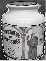 MOUTARDE DES CHANOINES AROMATISEE AU VINAIGRE FIN DEPUIS 1632 LES ASSAISONNEMENTS BRIARDS 77400 LAGNEY FRANCE logo