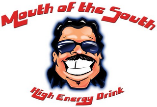MOUTH OF THE SOUTH HIGH ENERGY DRINK logo