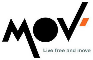 MOV' LIVE FREE AND MOVE logo