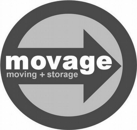 MOVAGE MOVING + STORAGE logo