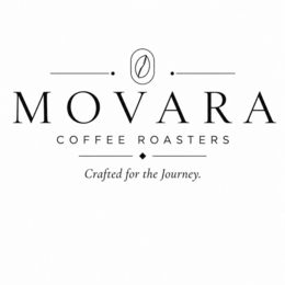 MOVARA COFFEE ROASTERS CRAFTED FOR THE JOURNEY. logo