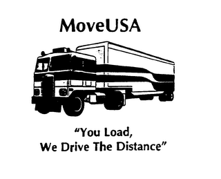 MOVE USA "YOU LOAD, WE DRIVE THE DISTANCE" logo