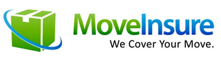 MOVEINSURE WE COVER YOUR MOVE. logo