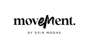 MOVEMENT. BY ERIN MOONE logo
