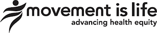MOVEMENT IS LIFE ADVANCING HEALTH EQUITY logo