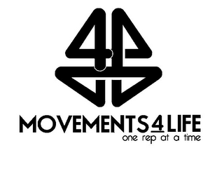 MOVEMENTS 4 LIFE ONE REP AT A TIME logo