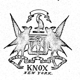 MOVEO ET PROFICIO KNOX NEW YORK. logo