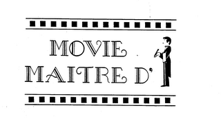 MOVIE MAITRE D' logo