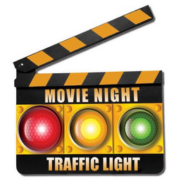 MOVIE NIGHT TRAFFIC LIGHT logo