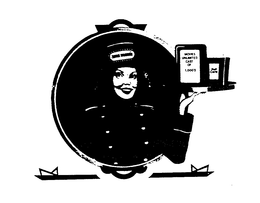 MOVIES UNLIMITED CAST OF 1,000'S POPCORN logo