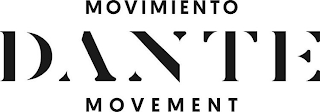 MOVIMIENTO DANTE MOVEMENT logo