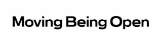 MOVING BEING OPEN logo