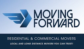 MOVING FORWARD RESIDENTIAL & COMMERCIAL MOVERS LOCAL AND LONG DISTANCE MOVERS YOU CAN TRUST! logo