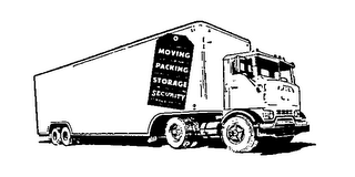 MOVING PACKING STORAGE AT NO EXTRA COST TO YOU SECURITY STORAGE & VAN CO. INC. N.O. LA. logo