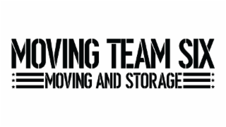 MOVING TEAM SIX MOVING AND STORAGE logo