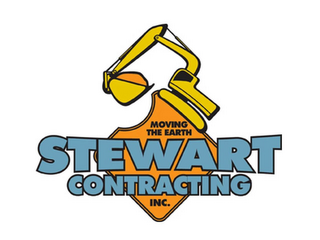 MOVING THE EARTH STEWART CONTRACTING INC. logo