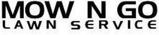 MOW N GO LAWN SERVICE logo