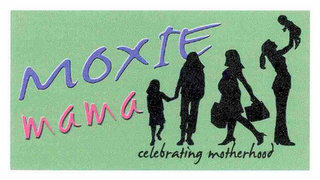 MOXIE MAMA CELEBRATING MOTHERHOOD logo