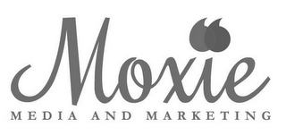 MOXIE MEDIA AND MARKETING logo