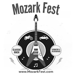 MOZARK FEST CLASSIC ROCK COUNTRY & BLUEGRASS WWW.MOZARKFEST.COM logo