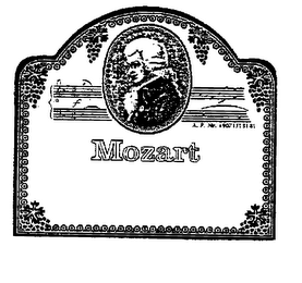 MOZART LIEBFRAUMILCH WHITE WINE PRODUCE OF GERMANY logo