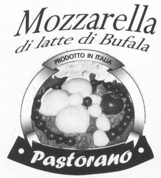 MOZZARELLA DI LATTE DI BUFALA PASTORANO PRODOTTO IN ITALIA logo