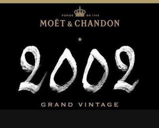 MOËT & CHANDON 2002 GRAND VINTAGE FONDEEN 1743 logo