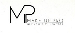 MP MAKE-UP PRO NEW YORK CITY, NEW YORK logo
