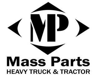 MP MASS PARTS HEAVY TRUCK & TRACTOR logo