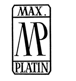 MP MAX. PLATIN logo