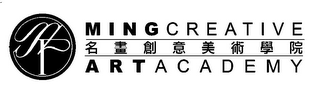 MP MING CREATIVE ART ACADEMY logo