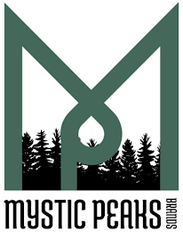 MP MYSTIC PEAKS BRANDS logo