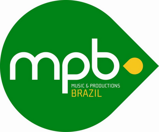MPB MUSIC & PRODUCTIONS BRAZIL logo