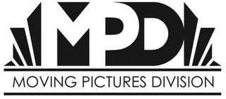 MPD MOVING PICTURES DIVISION logo