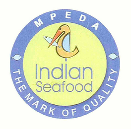MPEDA INDIAN SEAFOOD THE MARK OF QUALITY logo