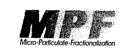 MPF MICRO-PARTICULATE-FRACTIONALIZATION logo