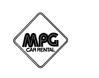 MPG CAR RENTAL logo