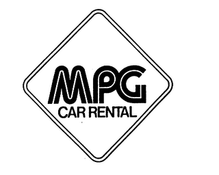 MPG CAR RENTAL logo