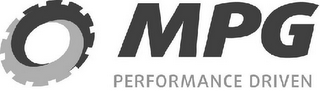 MPG PERFORMANCE DRIVEN logo