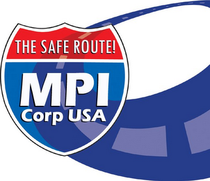 MPI CORP USA THE SAFE ROUTE! logo