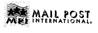 MPI MAIL POST INTERNATIONAL logo