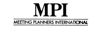 MPI MEETING PLANNERS INTERNATIONAL logo