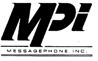 MPI MESSAGEPHONE INC logo