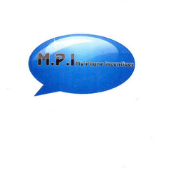 M.P.I. MY PHONE INCENTIVES logo