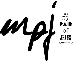 MPJ MY PAIR OF JEANS logo