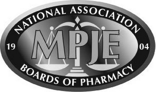MPJE 1904 NATIONAL ASSOCIATION BOARDS OF PHARMACY logo
