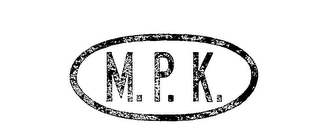 M.P.K. logo