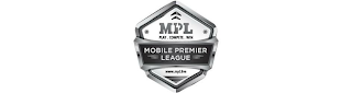 MPL PLAY. COMPETE. WIN. MOBILE PREMIER LEAGUE WWW.MPL.LIVE logo