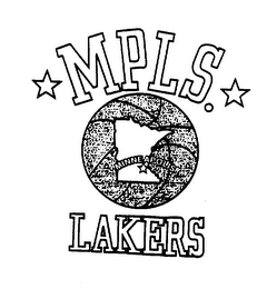 MPLS. LAKERS logo